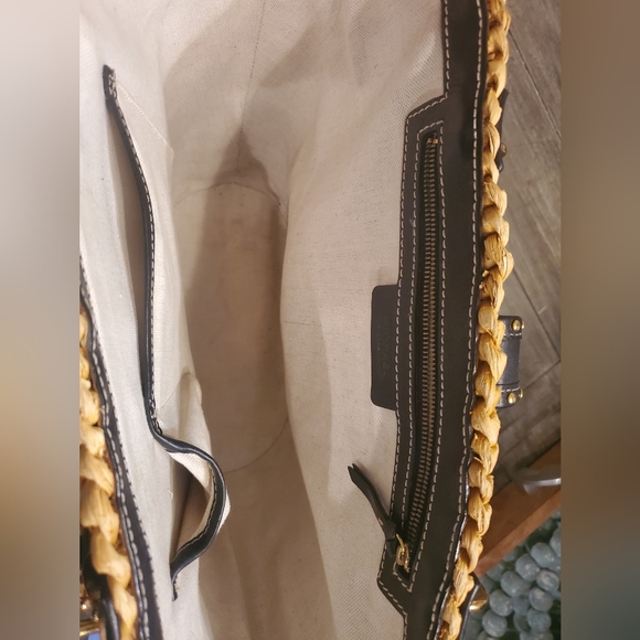 Michael Kors Extra Large Raffia Summer bag - Picture 6 of 8